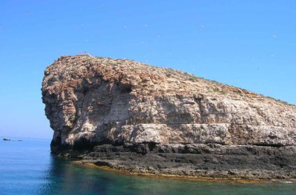 Lampedusa île de réverbère